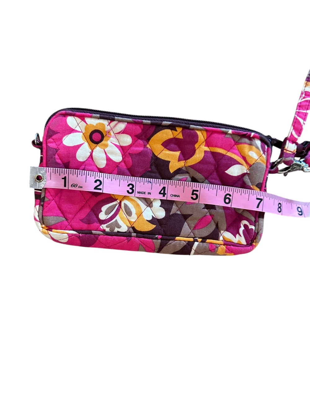 Vera Bradley Carnaby Wristlet Wallet Removable Strap - Picture 3 of 5